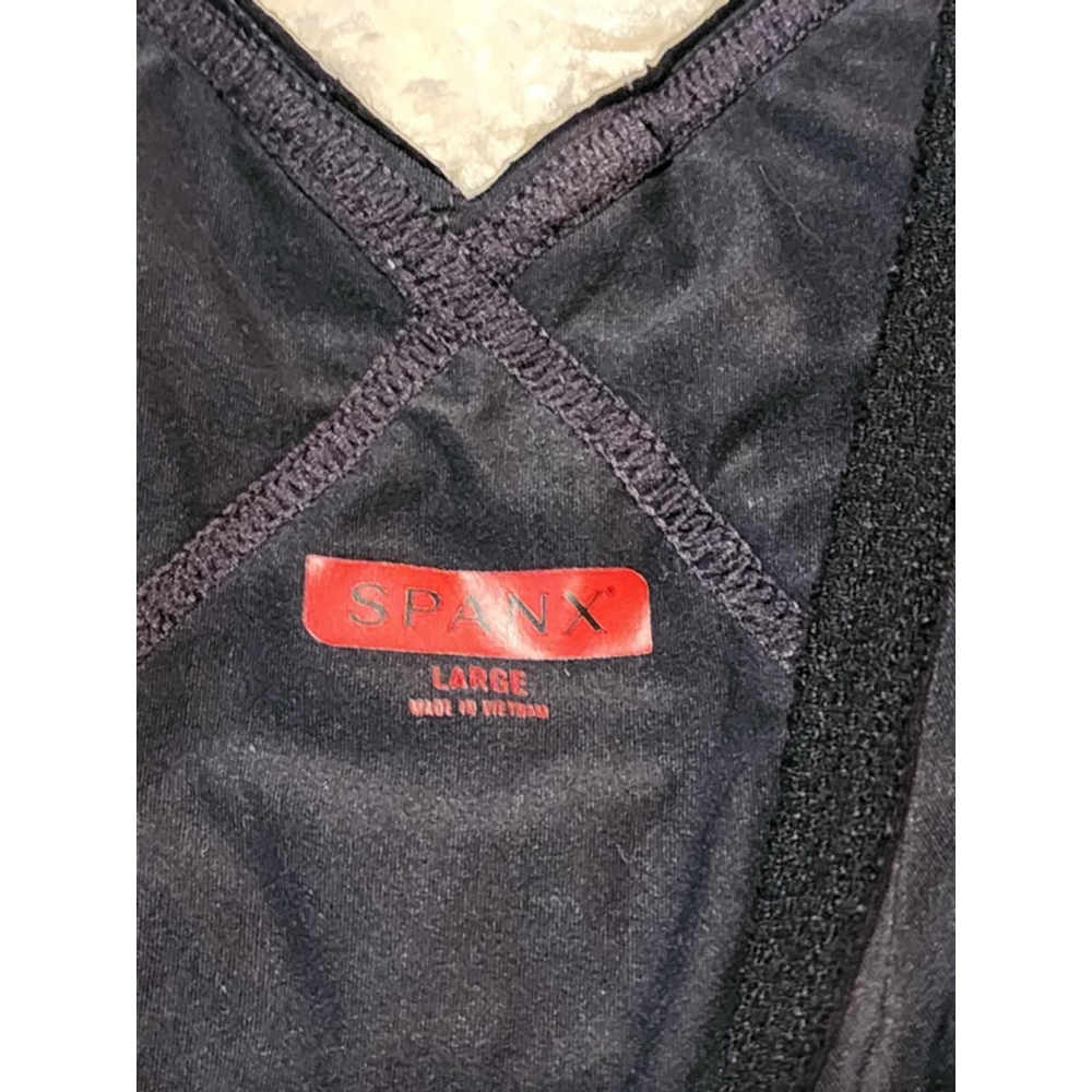 Women's Spanx Tank Top Large Black - Picture 3 of 6